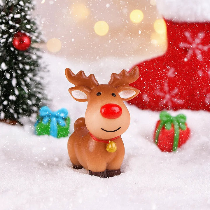 Figurine Renne Mignon Joyeux