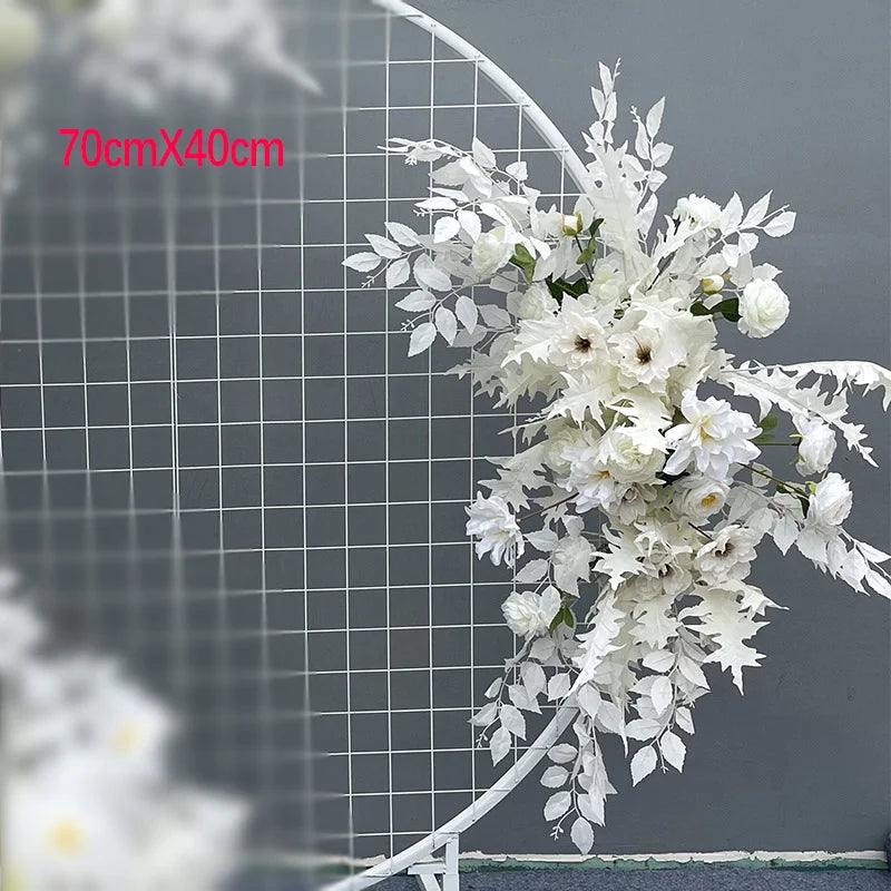 Fleurs Blanches Arche Mariage Epuré Chic