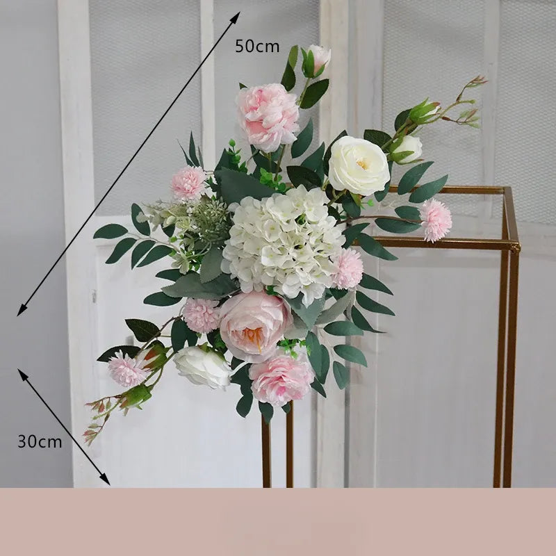 Fleurs Centre de Table Roses et Blanches Chic