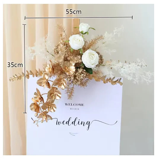 Fleurs Dorées pour Arche Mariage Chic