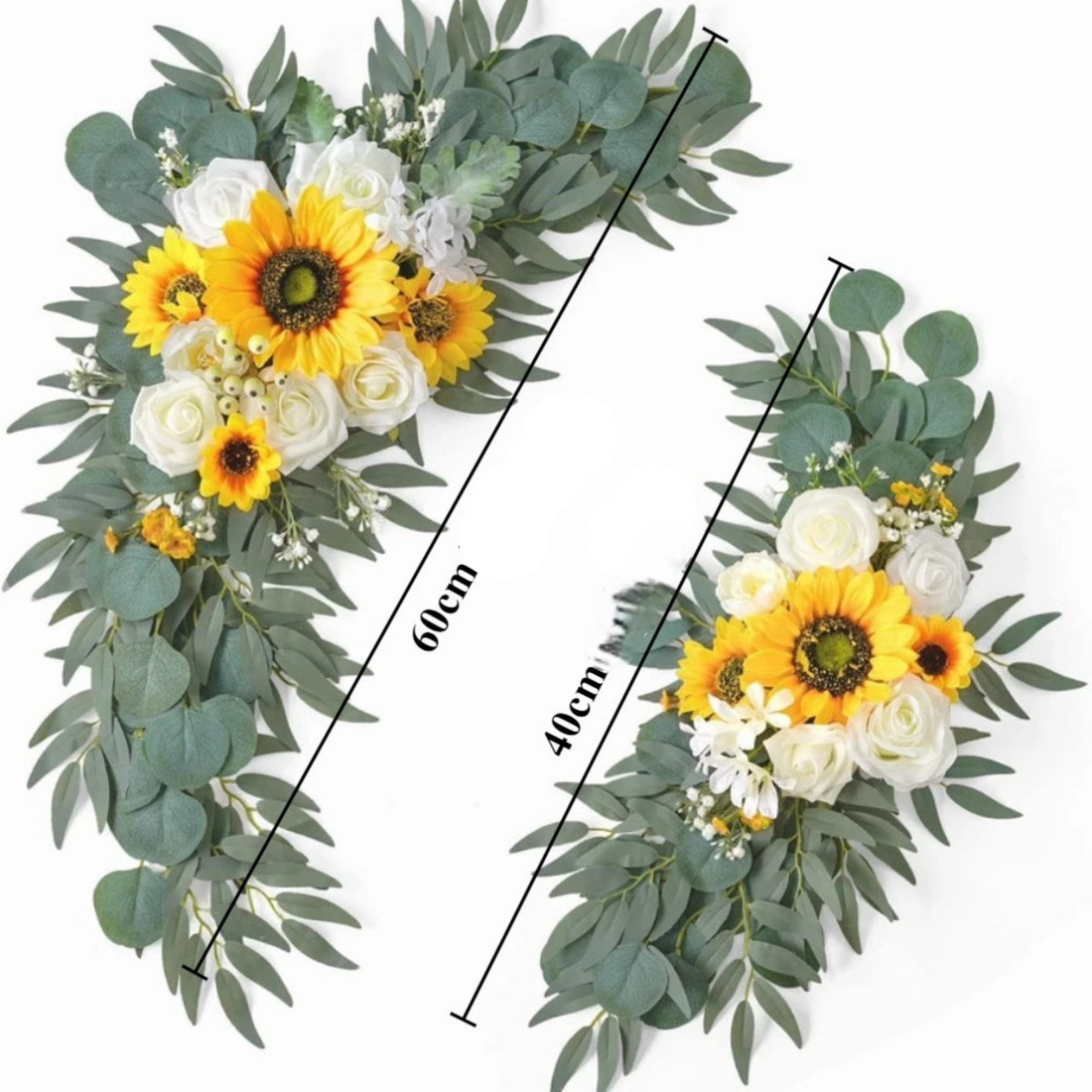 Fleurs Jaune Pour Arche Mariage bohème