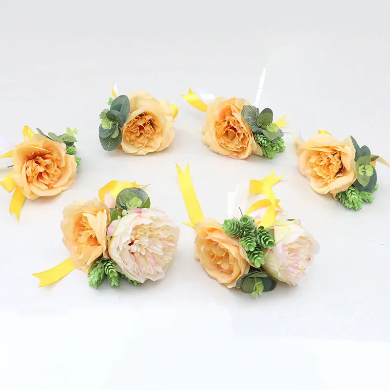 Fleurs Jaunes Pour Portière Voiture Champêtre