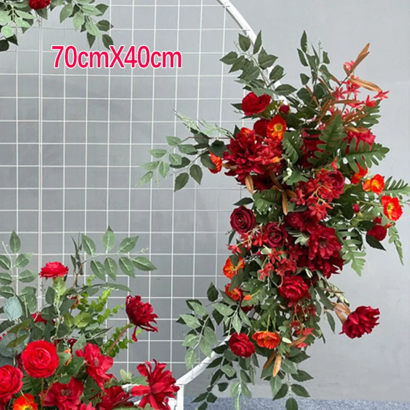 Fleurs Rouges Romantiques Pour Arche glamour