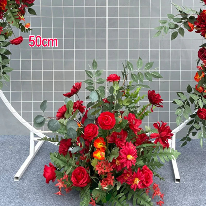 Fleurs Rouges Romantiques Pour Arche romantique