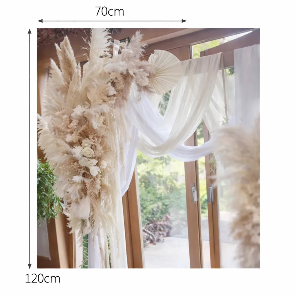 Fleurs de Pampas pour Arche Mariage Chic