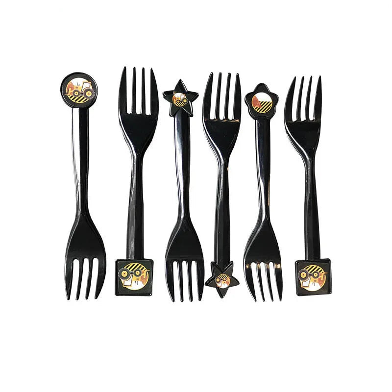 
Fourchette Anniversaire Thème Chantier
