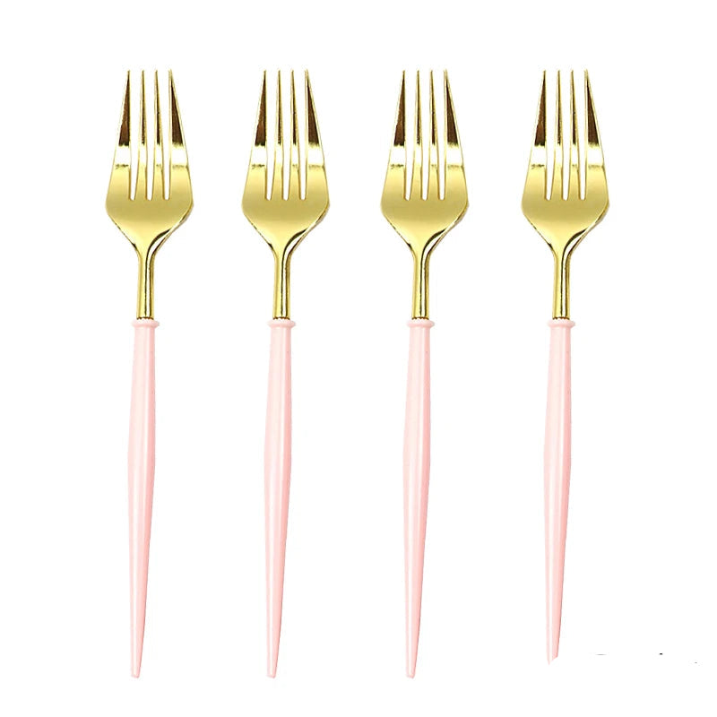 Fourchette Rose Or