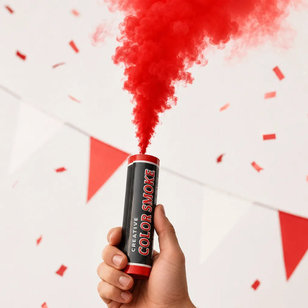 Fumigène Torche Rouge Unique