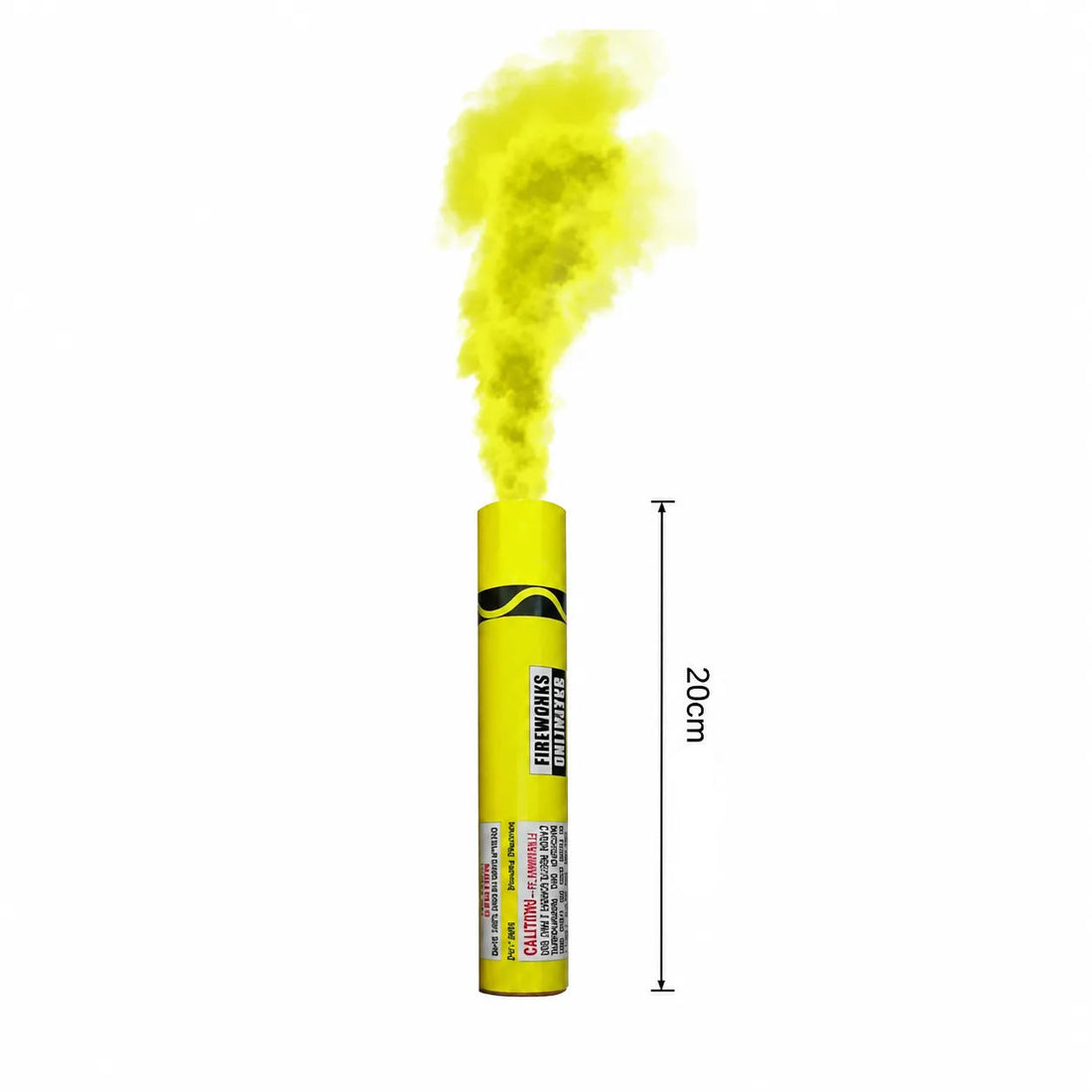 Fumigènes à Main Jaunes Minimaliste