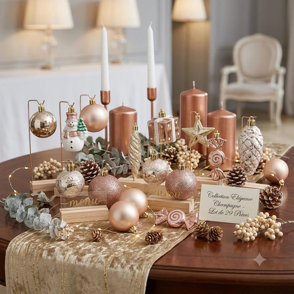 Boules de Sapin Champagne