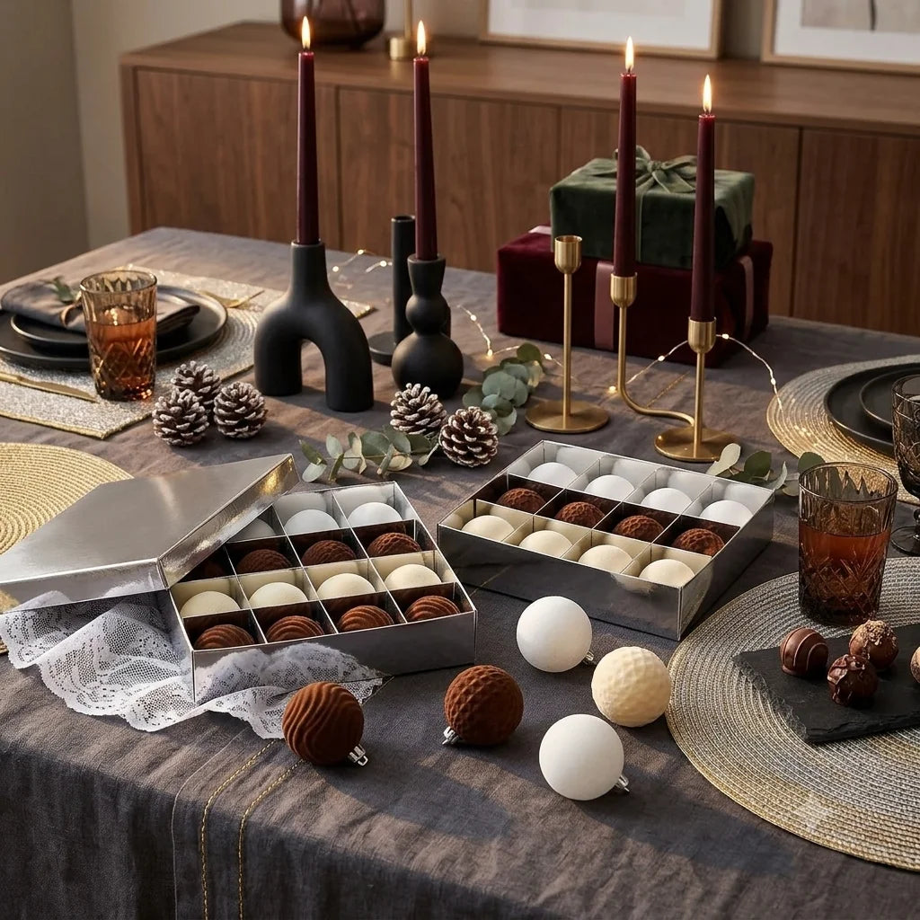 Lot de Boules de Noël Sobres