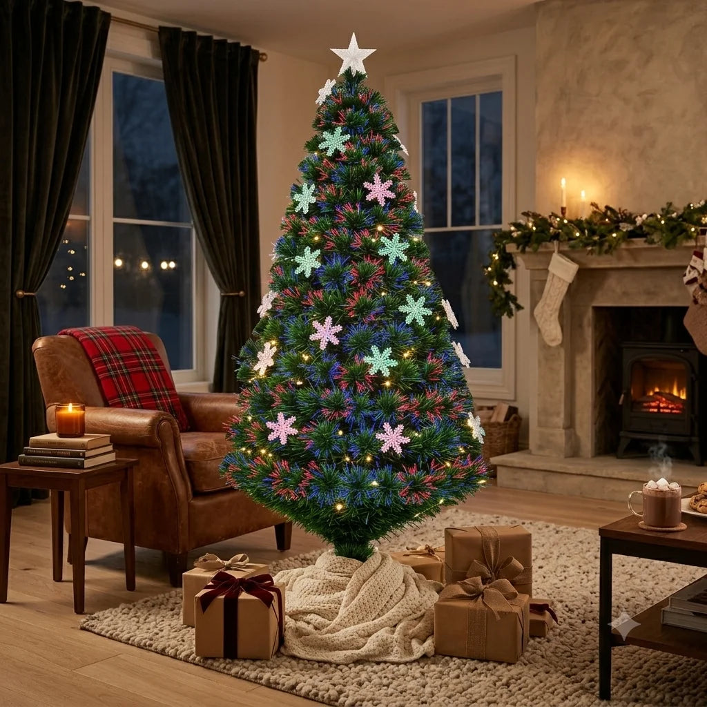Sapin Artificiel Fibre Optique