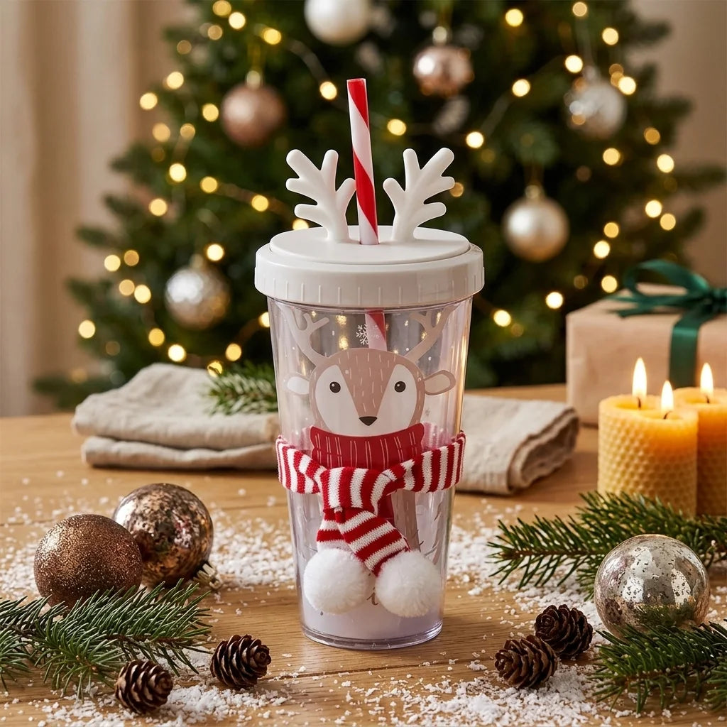 Gobelet Elan Noël à Paille
