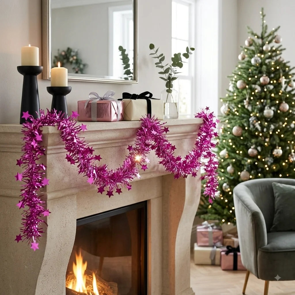 Guirlande Sapin Rose