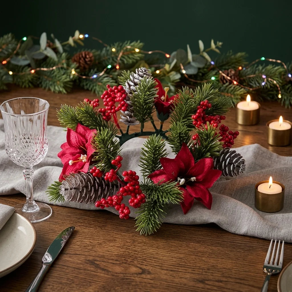 Couronne de Table Noël