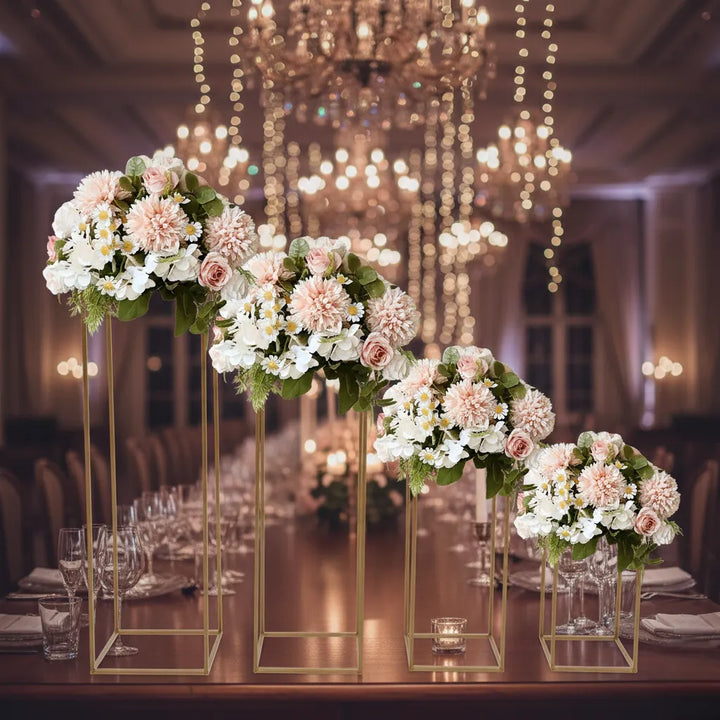 Support à Fleurs Mariage Minimaliste