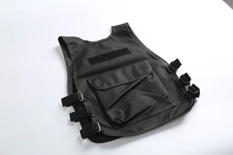 Gilet Militaire Noir Enfant tendance