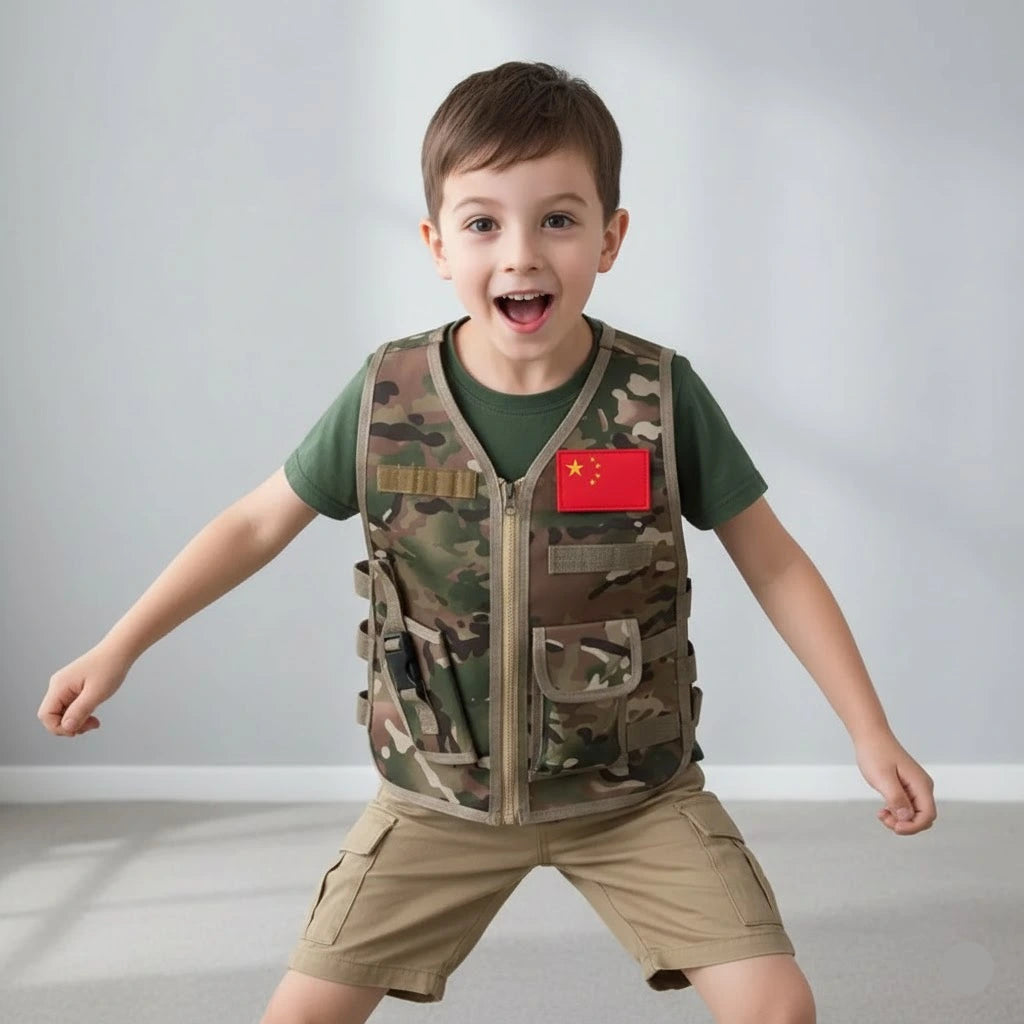 Gilet Militaire Réaliste Enfant