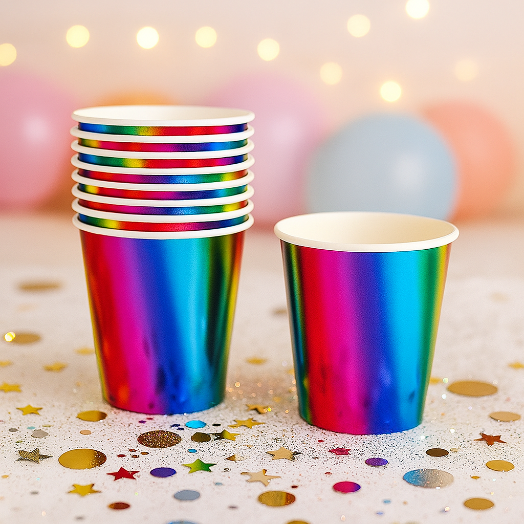 Gobelet Anniversaire Multicolore
