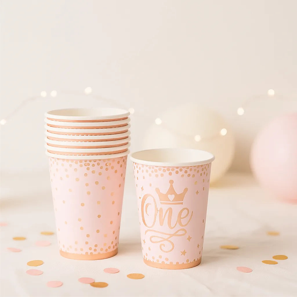 Gobelet Anniversaire Rose 1 An Stylé