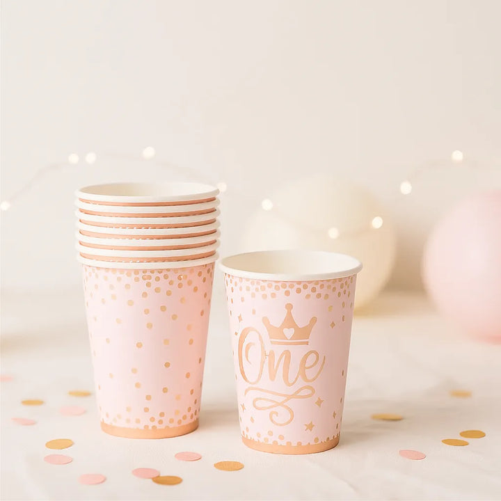 Gobelet Anniversaire Rose 1 An Stylé