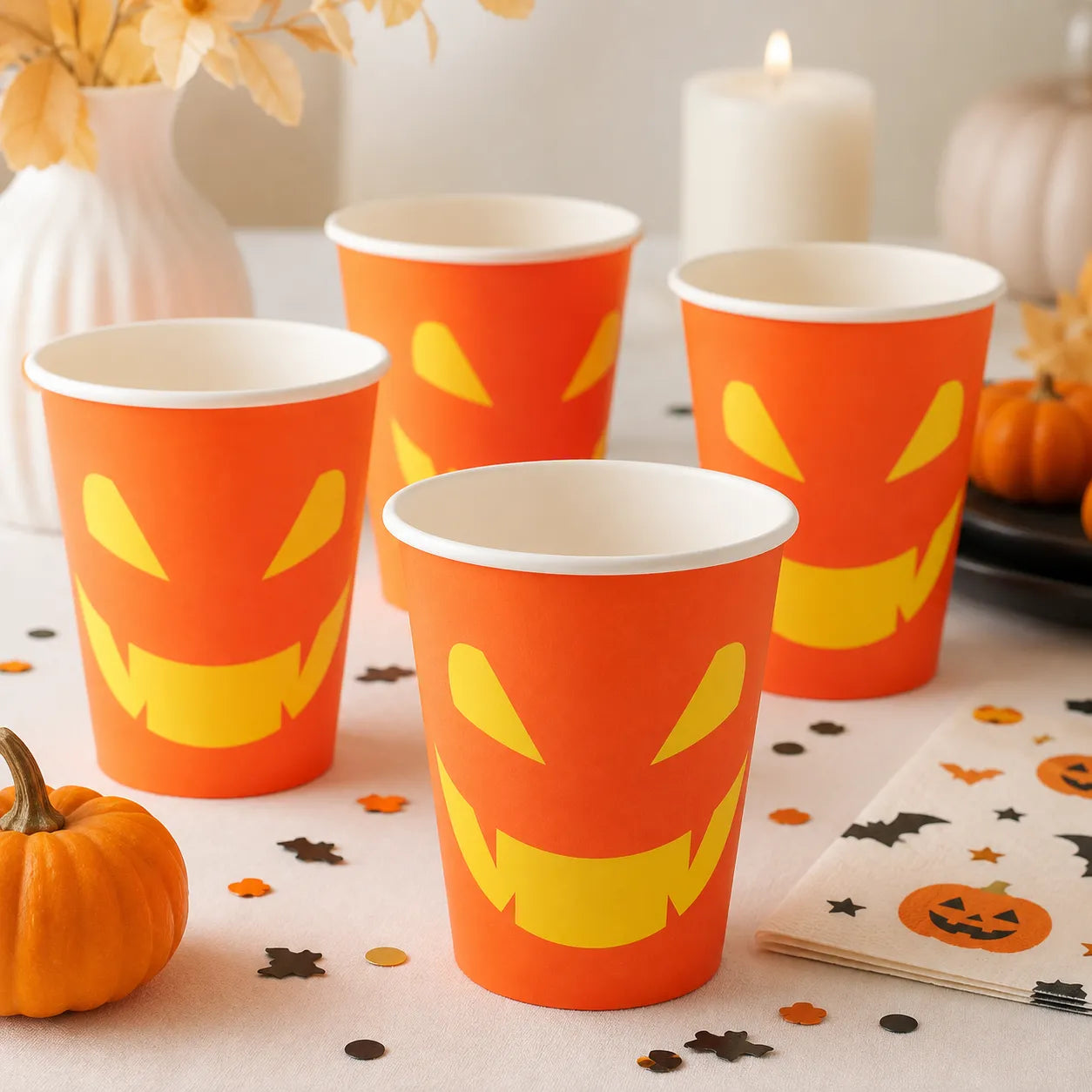 Gobelet  Citrouille Halloween Unique