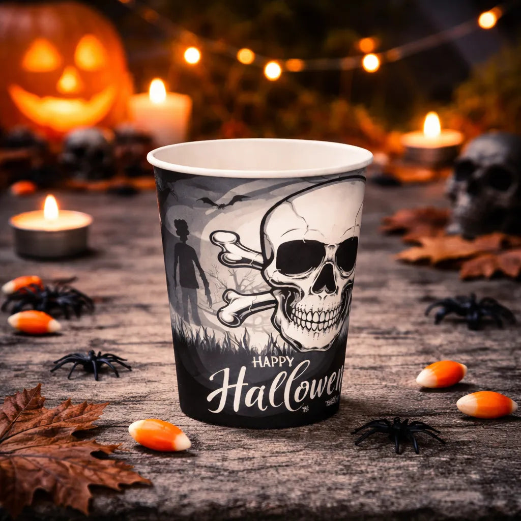 Gobelet Crâne Halloween 