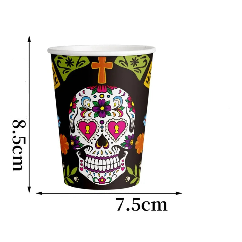 Gobelet Halloween Coloré Design Taille