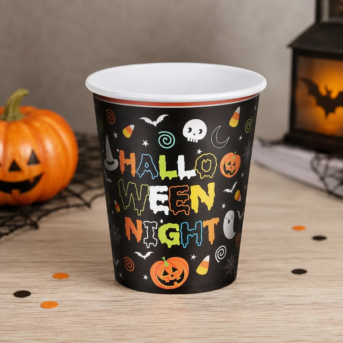 Gobelet  Halloween Design à Motifs Pratique