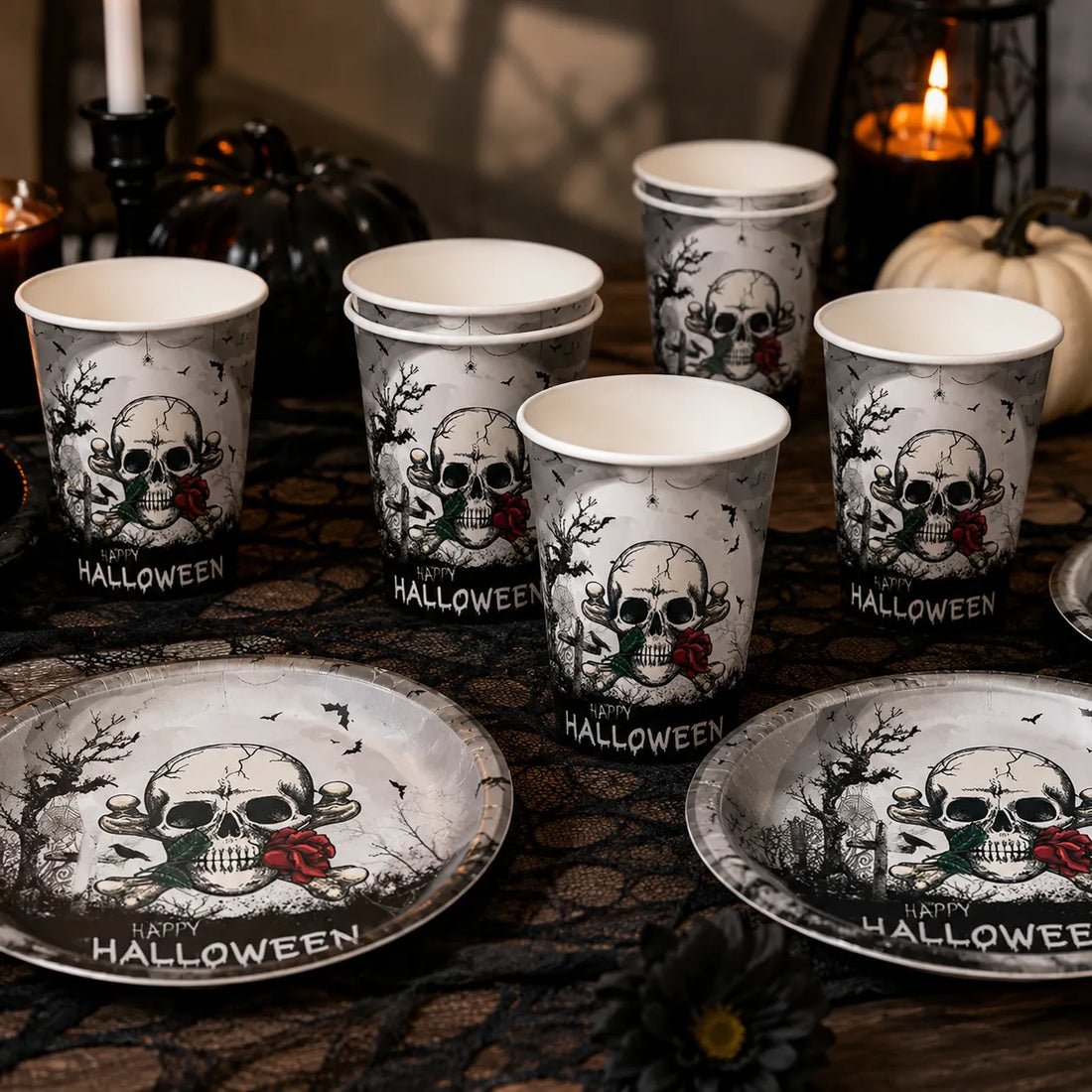 Gobelet Halloween Motif Effrayant Original