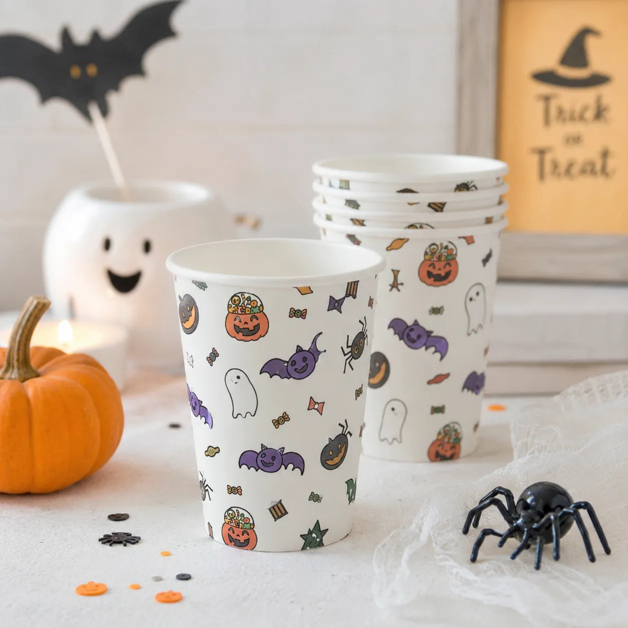 Gobelet Halloween à Motifs Ludiques Original
