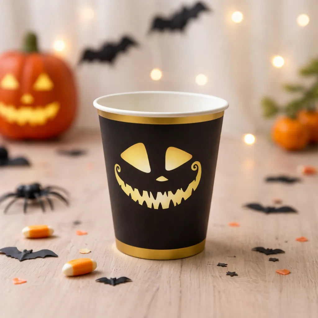 Gobelet Halloween Noir Stylé