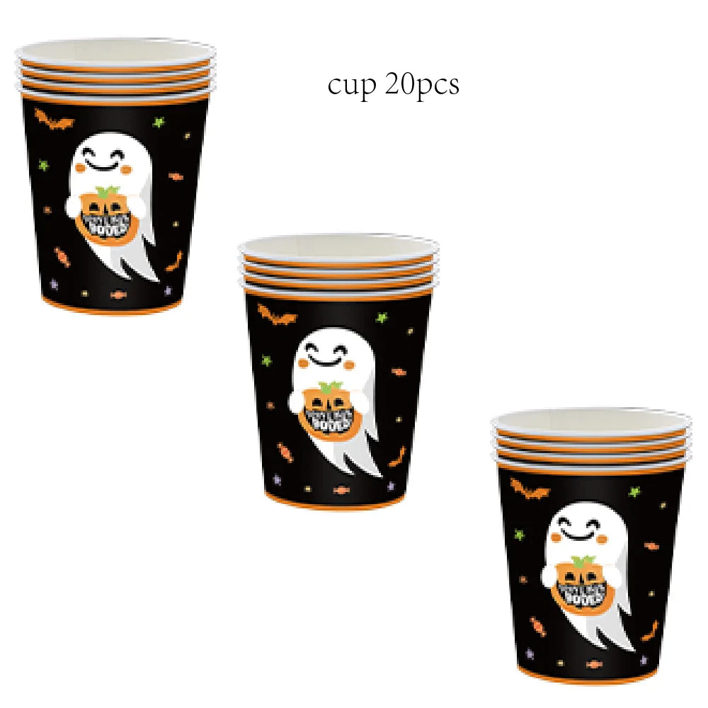 Gobelet Halloween Petit Fantôme Design