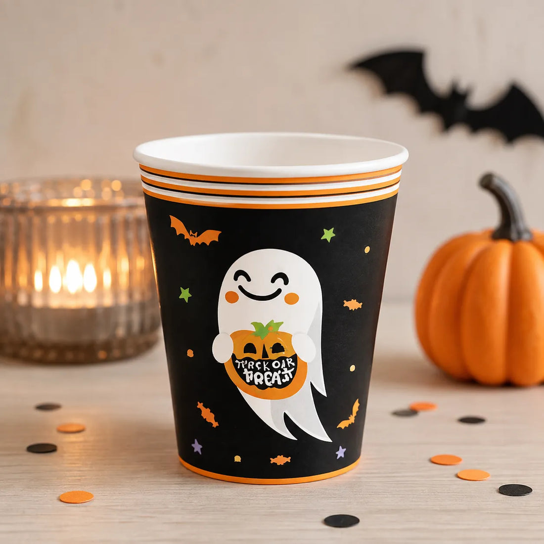 Gobelet Halloween Petit Fantôme Unique