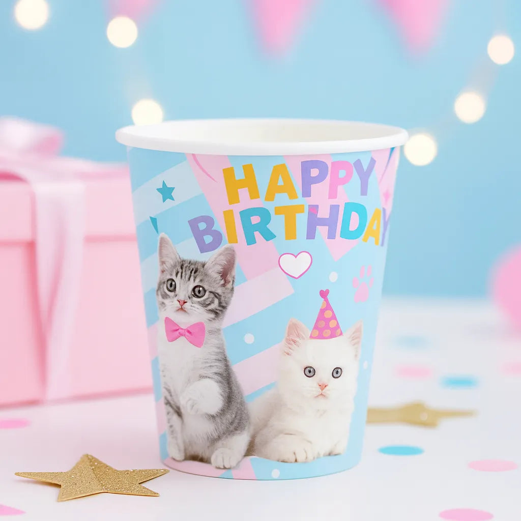 Gobelet Happy Birthday Chat