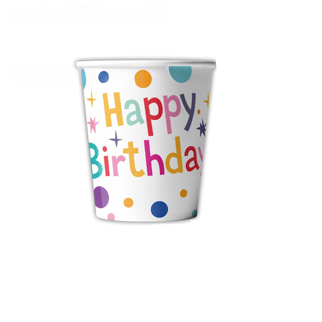 Gobelet Happy Birthday Coloré