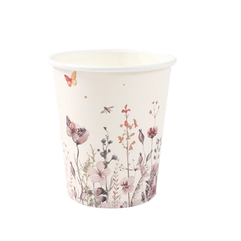 Gobelet Jetable Ambiance Printanière 