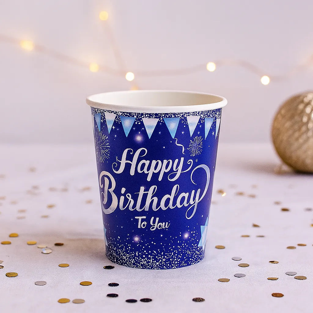 Gobelet Jetable Bleu