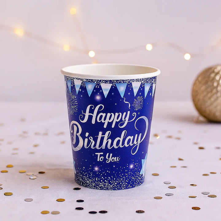 Gobelet Jetable Bleu