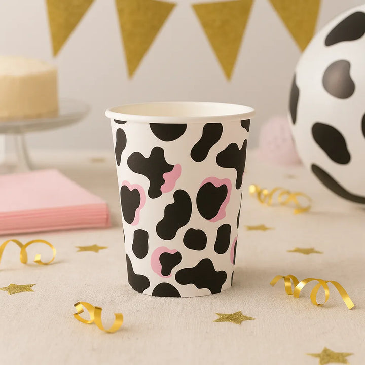 Gobelet Jetable Motif Vache