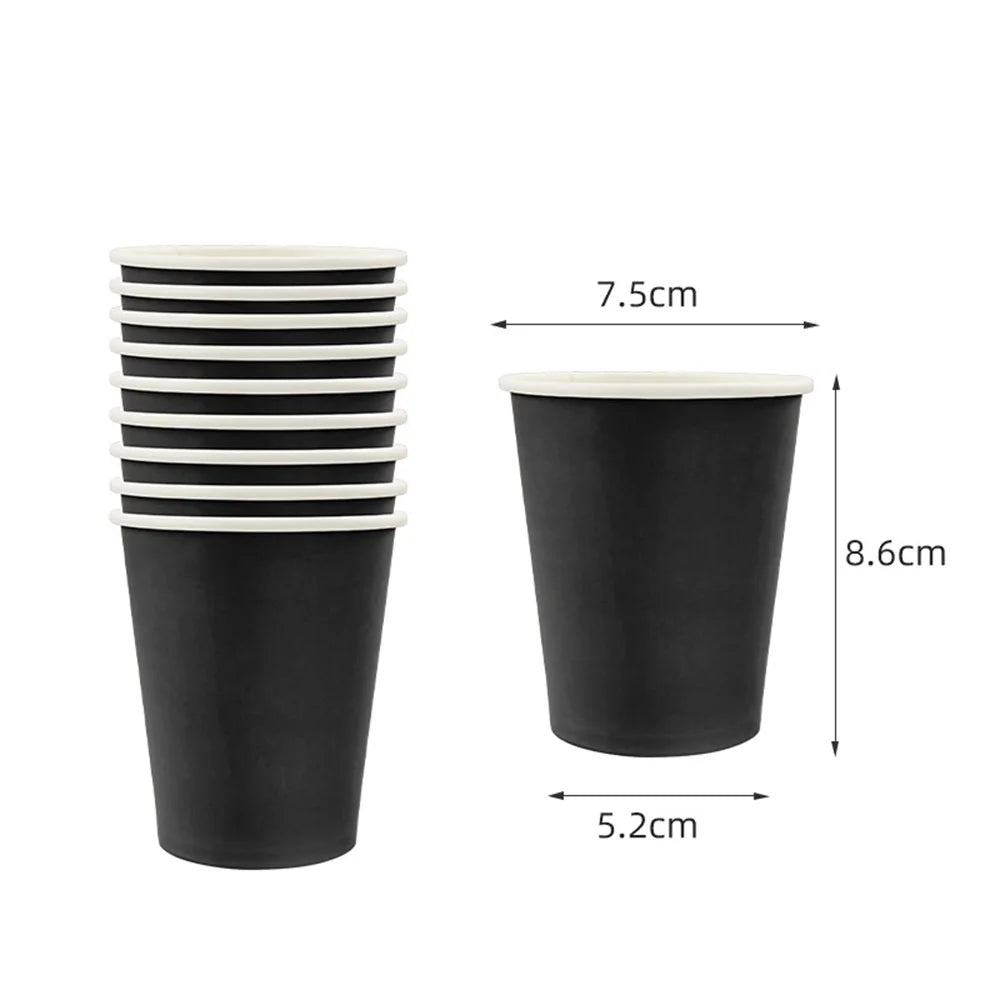Gobelet Jetable Noir Sobre