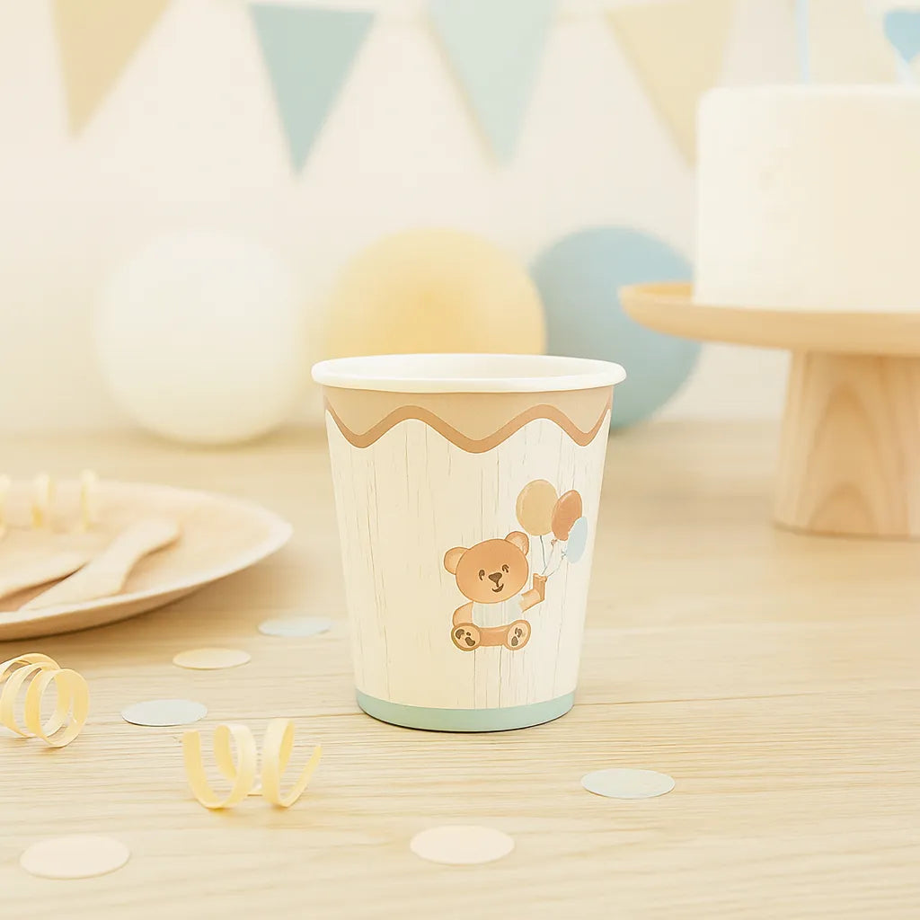 Gobelet Jetable Ours Brun