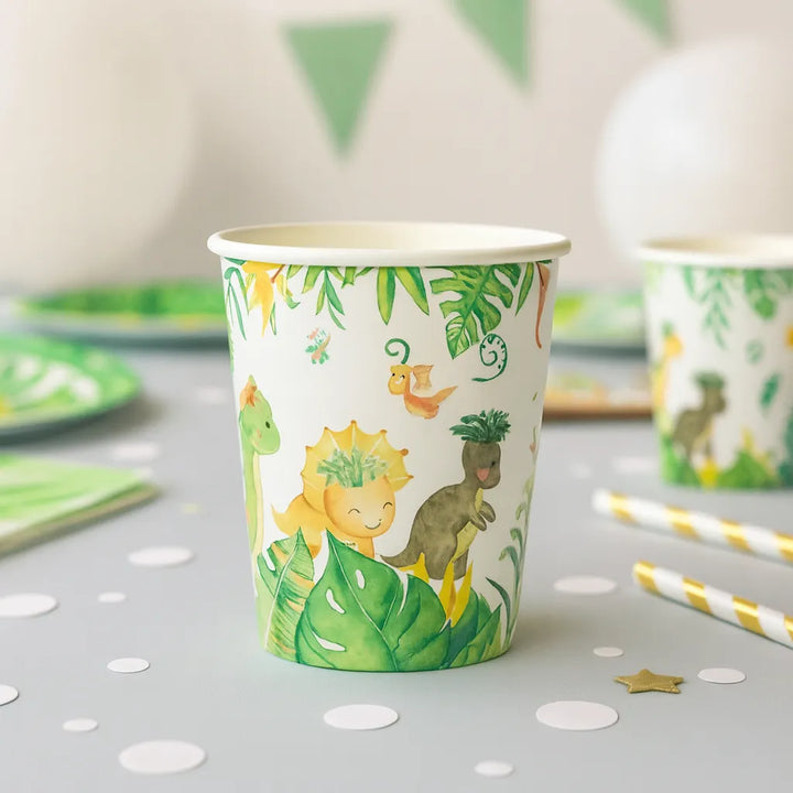 Gobelet Jetable Petits Dinosaures