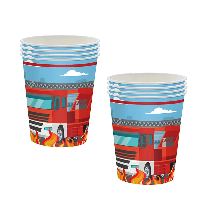 Gobelet Jetable Pompier