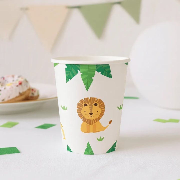 Gobelet Jetable Roi de la Jungle