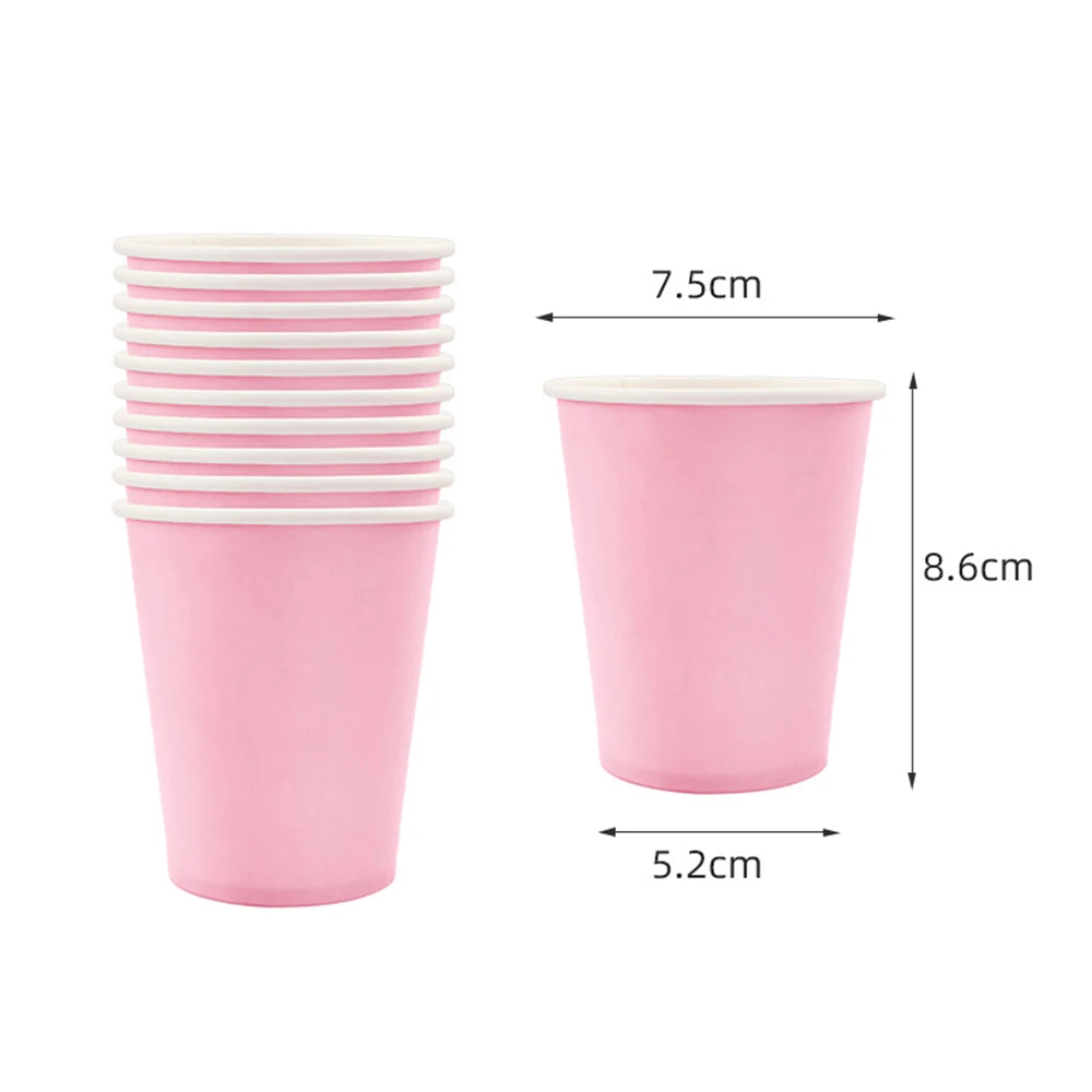 Gobelet Jetable Rose Girly