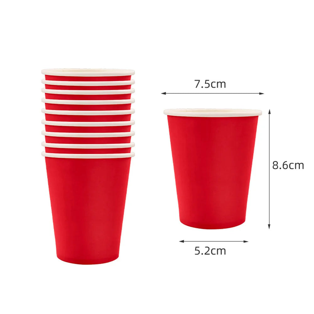 Gobelet Jetable Rouge Tendance