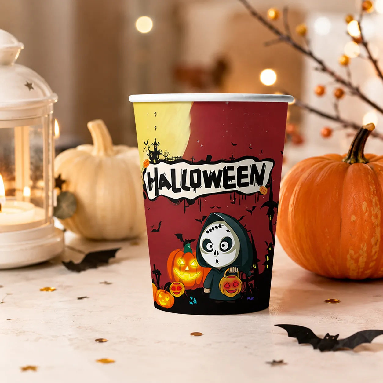 Gobelet  Jetable pour Halloween Pratique