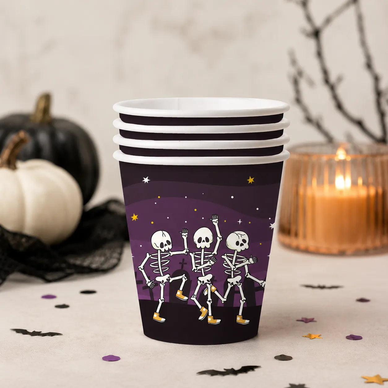 Gobelet Squelette Halloween Original