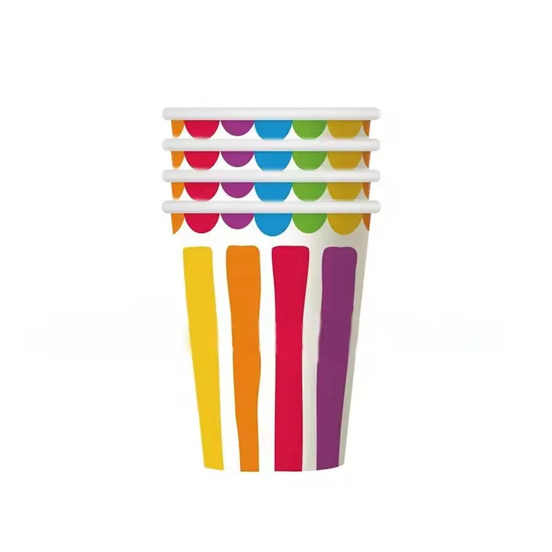 Gobelet Vaisselle aux Couleurs Vives 